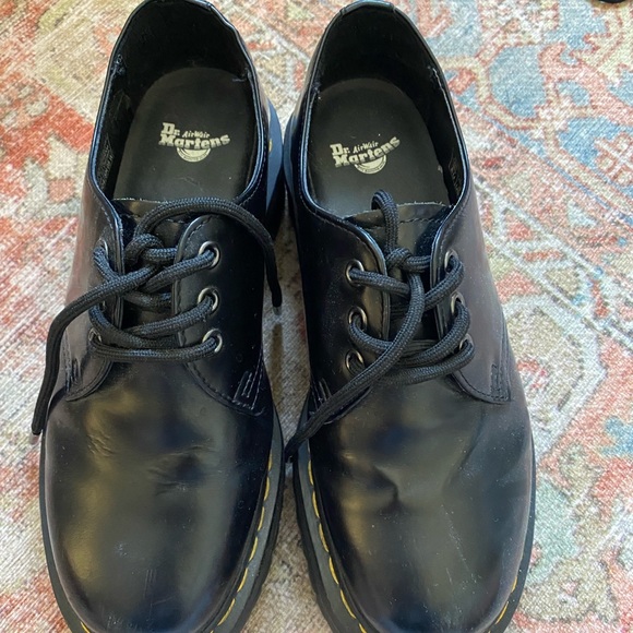 Dr. Martens 8053 Leather platform shoes - Picture 1 of 3